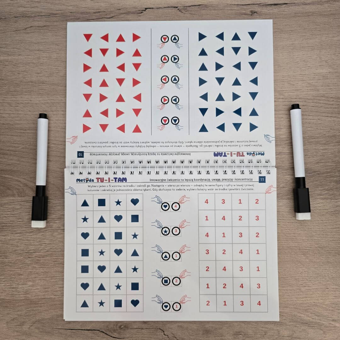 Pełny zestaw „Gimnastyka mózgu” – na koncentrację, uwagę, pamięć, koordynację i logiczne myślenie - obrazek 7