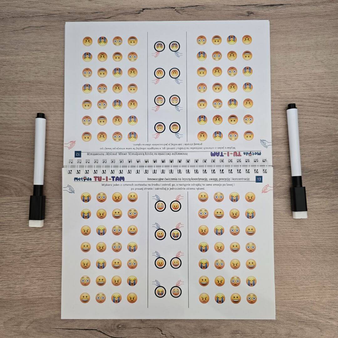 Pełny zestaw „Gimnastyka mózgu” – na koncentrację, uwagę, pamięć, koordynację i logiczne myślenie - obrazek 8