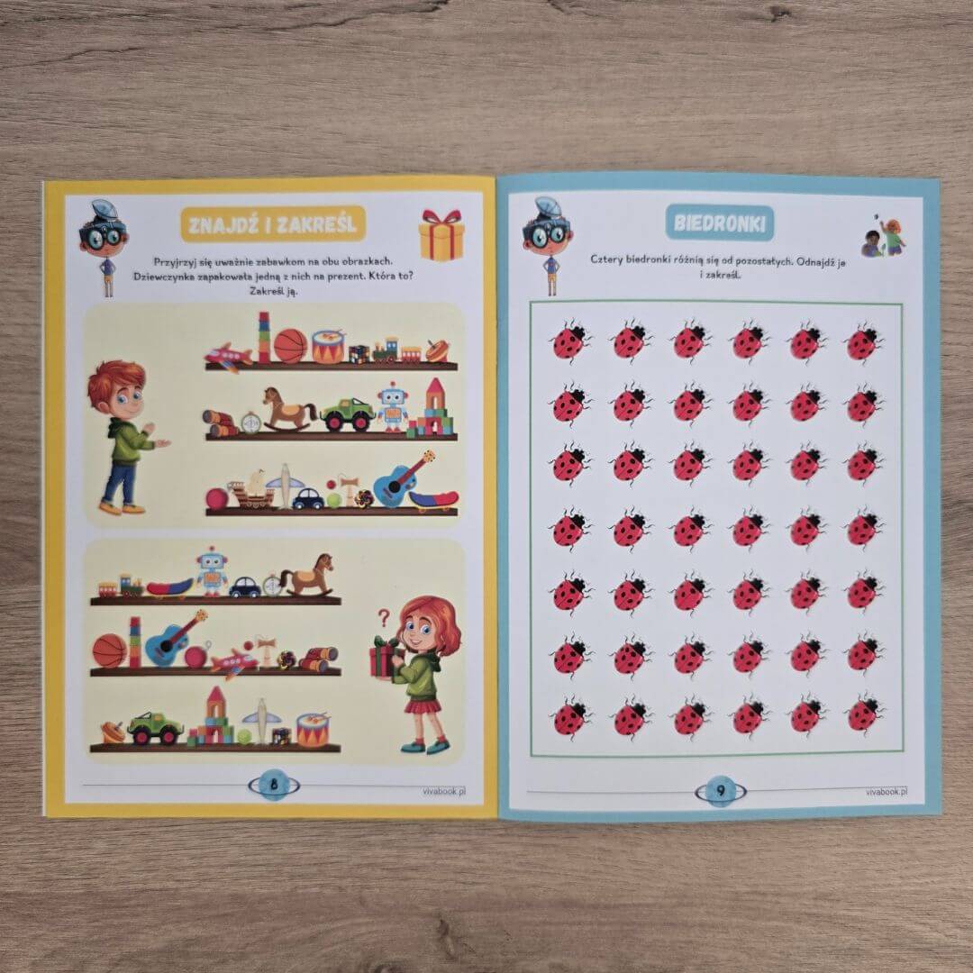 Pełny zestaw „Gimnastyka mózgu” – na koncentrację, uwagę, pamięć, koordynację i logiczne myślenie - obrazek 21