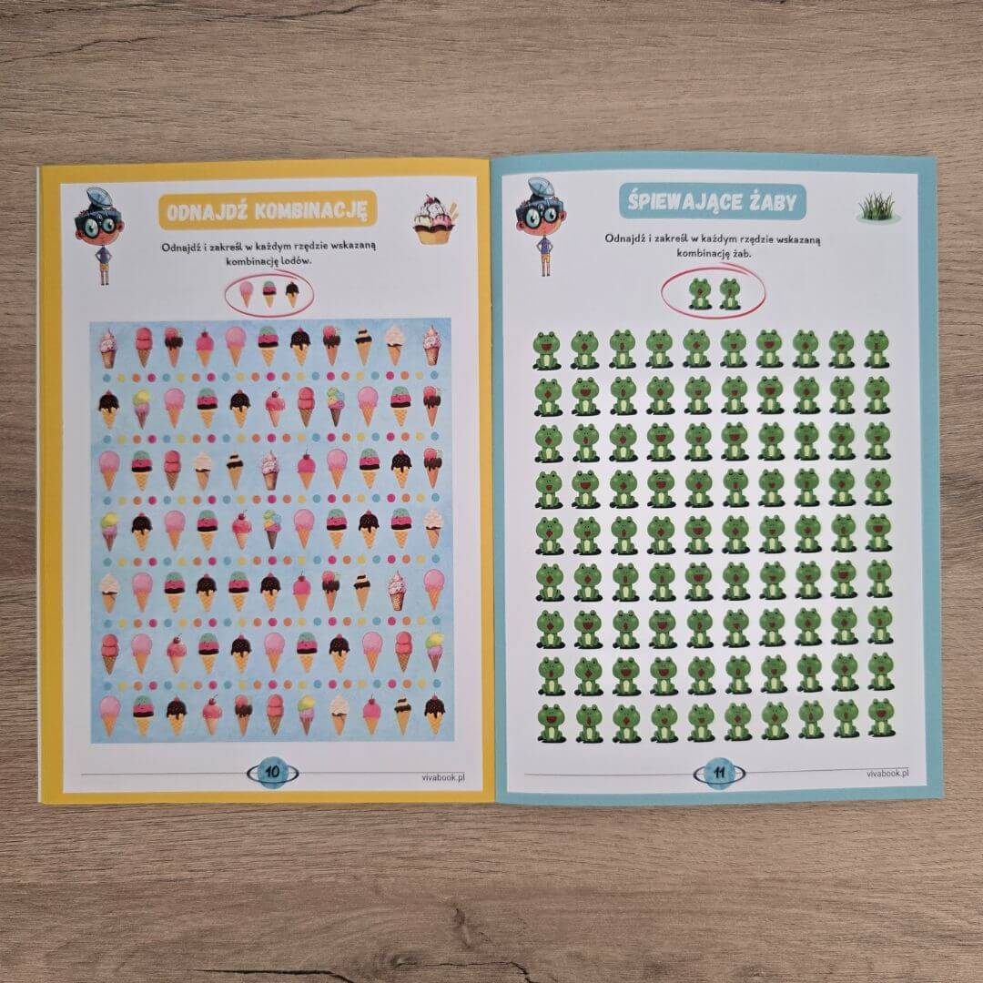 Pełny zestaw „Gimnastyka mózgu” – na koncentrację, uwagę, pamięć, koordynację i logiczne myślenie - obrazek 23