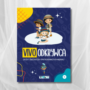 VivoOdkrywca dla Spostrzegawczych Bystrzaków, 4+ lat, 44 strony, A5, Zeszyt Ćwiczeń