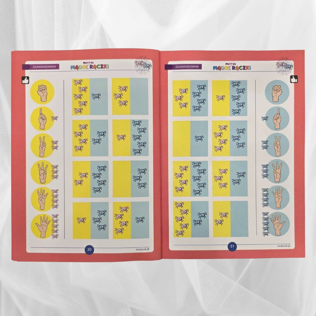 Metoda Mądre Rączki – Ćwiczenia dla mózgu obiema rękami, 4–104 lata, 40 stron, format A5 - obrazek 12