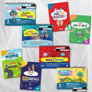 Pełny zestaw „Gimnastyka mózgu” – na koncentrację, uwagę, pamięć, koordynację i logiczne myślenie