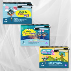 Potrójny zestaw „Gimnastyka dla mózgu” – Zyg-Zak 2 + Zyg-Zak + Tu-i-Tam