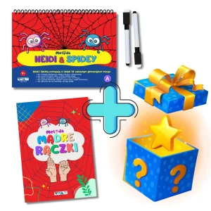 Zestaw „Metoda Heidi i Spidey + Metoda Mądre Rączki + Tajemniczy bonus”