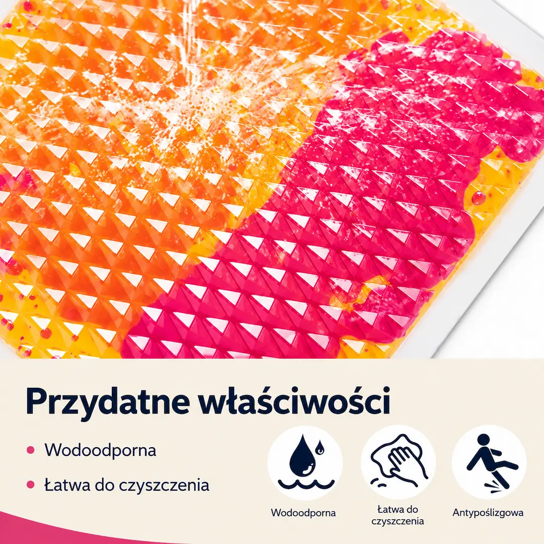 TrendySteps: Kolorowe płytki sensoryczne do ruchu i zabawy dla małych dzieci 3+ - obrazek 3
